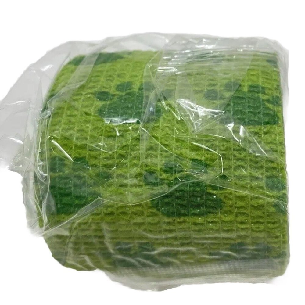 Green Cat Dog Bandage Self Adhesive Brand New 1 Roll Pet Bandage First Aid Pet
